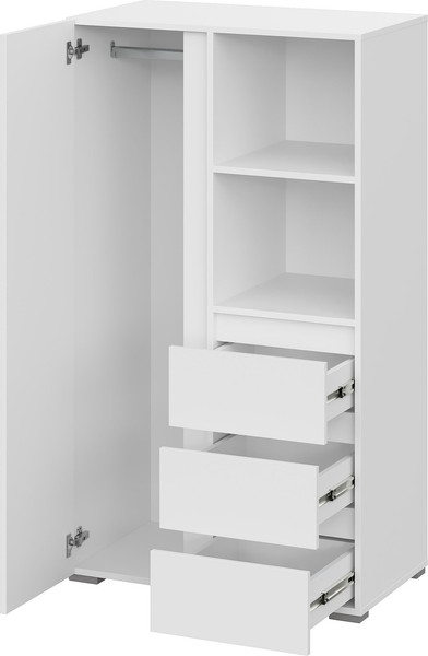 Изображение товара Шкаф Тащи в дом Люмо ШК 03 (белый/белый)