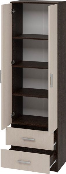 Изображение товара Шкаф Тащи в дом Тива ШК 201 (венге/дуб белфорд)