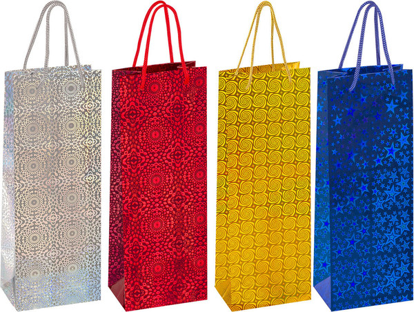 Изображение товара Набор пакетов подарочных Золотая сказка 609735 (8шт)