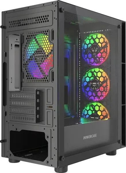 Изображение товара Корпус для компьютера Powercase Mistral Micro EM17 / CMMEM17B-A4