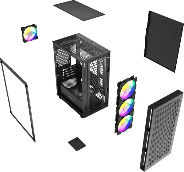Изображение товара Корпус для компьютера Powercase Mistral Micro EM17 / CMMEM17B-A4