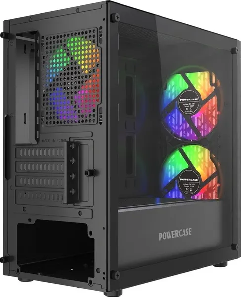 Изображение товара Корпус для компьютера Powercase Mistral Micro D3B ARGB V2 Tempered Glass / CMMDB-A3-V2
