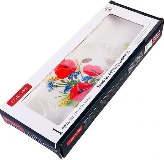 Изображение товара Блюдо Loraine Цветущие Маки / 60289