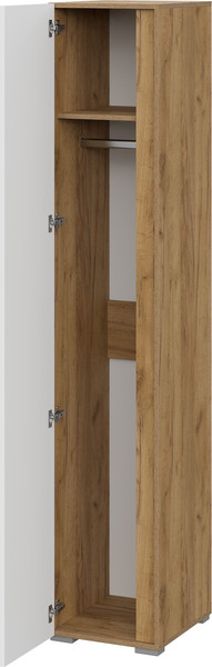 Изображение товара Шкаф-пенал Тащи в дом Люмо закрытый ПН 01 (дуб крафт золото/белый)