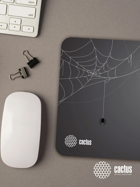 Изображение товара Коврик для мыши Cactus Spider Gray CS-MP-D13S