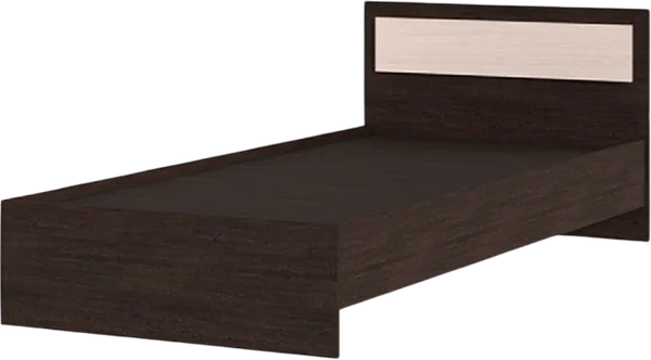 Изображение товара Односпальная кровать Тащи в дом Гармония КР603 90х200 (венге/дуб белфорд)