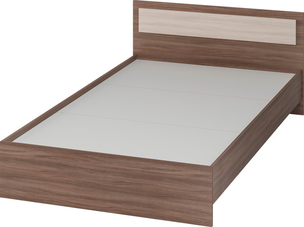 Изображение товара Полуторная кровать Тащи в дом Гармония КР609 120х200 (ясень-шимо/светлый/темный)