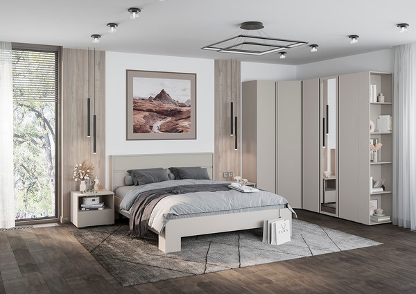 Изображение товара Полуторная кровать Тащи в дом Люмо КР 02 140x200 (кашемир)