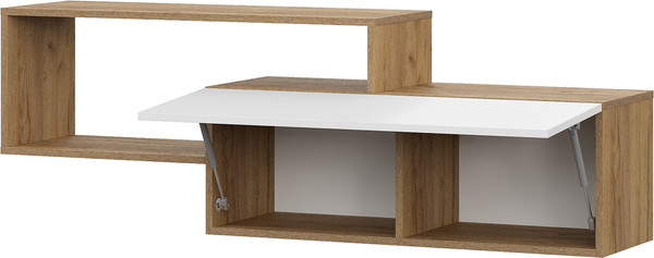 Изображение товара Полка Тащи в дом Люмо ПЛ 01 (дуб крафт золото/белый)