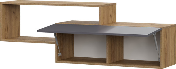 Изображение товара Полка Тащи в дом Люмо ПЛ 01 (дуб крафт золото/серый)