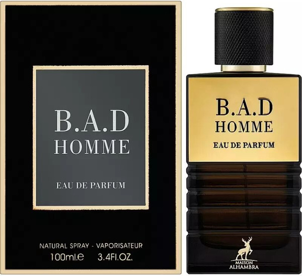 Парфюмерная вода Maison Alhambra B.A.D. Homme (100мл) — фото 6