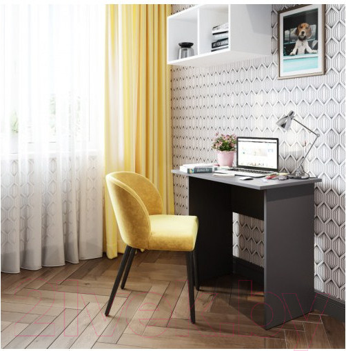 Изображение товара Письменный стол Domus СП006 11.006.01.02 / DMS-SP006-162PE (серый)