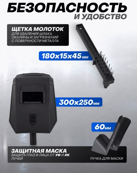 Изображение товара Инвертор сварочный Forsage F-MIG200 (28270)