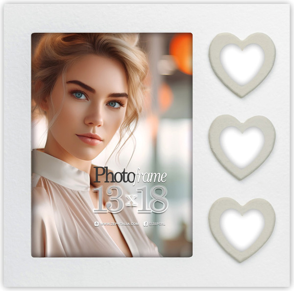 Изображение товара Рамка ZEP Merida White 10x15 / RE546W