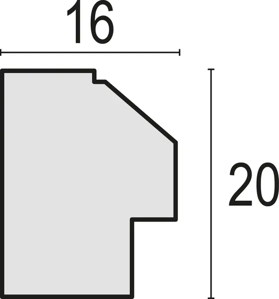 Изображение товара Рамка ZEP Zara B 15x20 / VZ768B