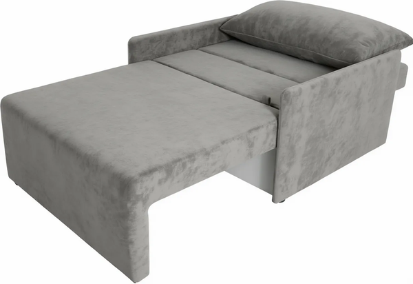 Изображение товара Кресло-кровать KRONES Клио мод.2 НПБ (велюр серо-коричневый)