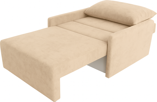 Изображение товара Кресло-кровать KRONES Клио мод.2 НПБ (велюр бежевый)