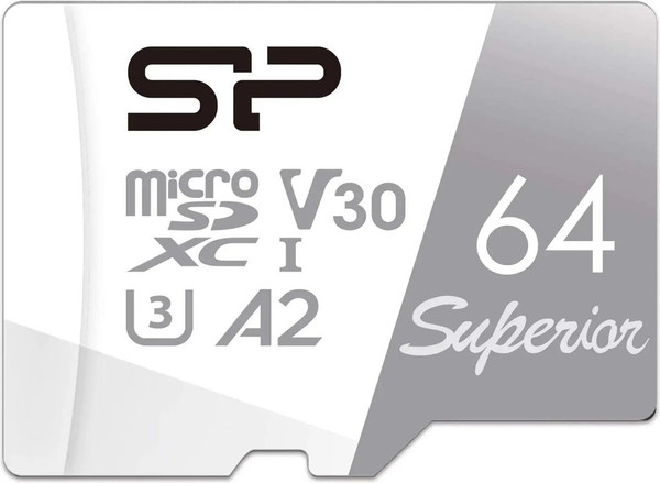 Изображение товара Карта памяти Silicon Power Superior microSDXC 64GB SP064GBSTXDA2V20