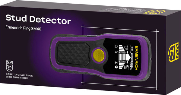 Изображение товара Детектор скрытой проводки Ermenrich Ping SM40 / 85687