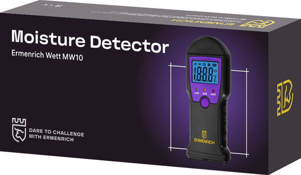 Изображение товара Влагомер Ermenrich Wett MW10 / 85688 (фиолетовый)