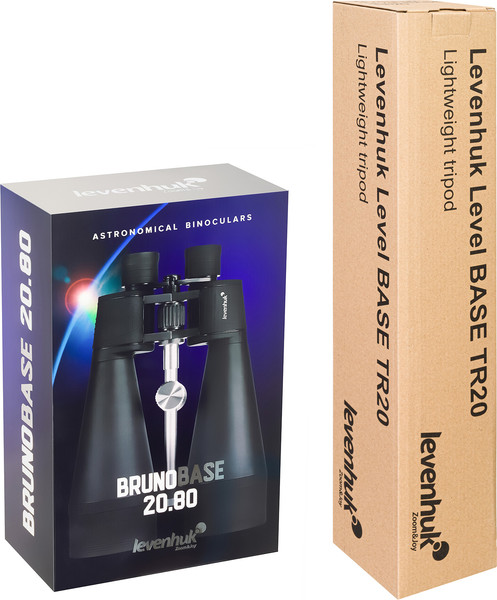 Изображение товара Бинокль Levenhuk Bruno Base 20x80 со штативом / 86641