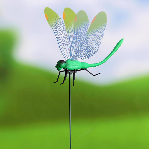 Изображение товара Украшение для сада GREENGO Штекер Стрекоза Сенди / 10423824 (10шт)