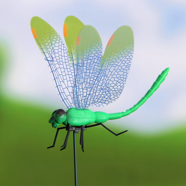 Изображение товара Украшение для сада GREENGO Штекер Стрекоза Сенди / 10423824 (10шт)