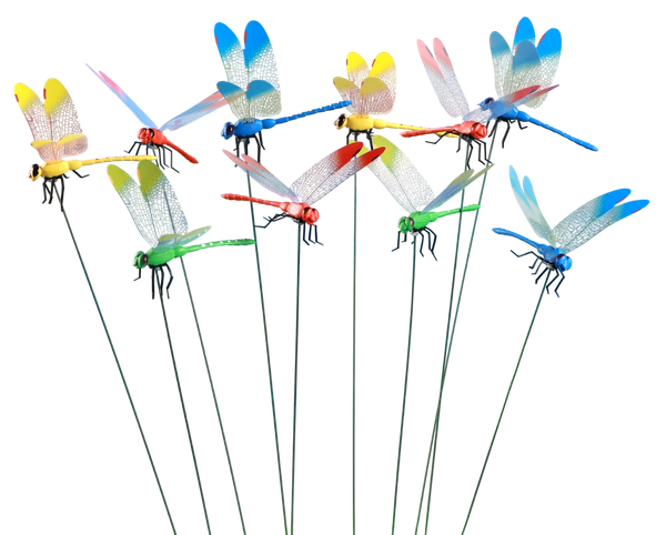 Изображение товара Украшение для сада GREENGO Штекер Стрекоза Сенди / 10423824 (10шт)