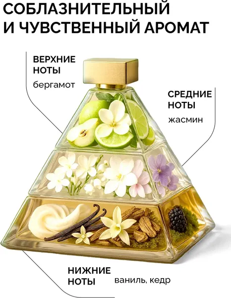 Изображение товара Гель для душа Avenelle Epure Парфюмированный Бергамот Жасмин / AE0004 (500мл)