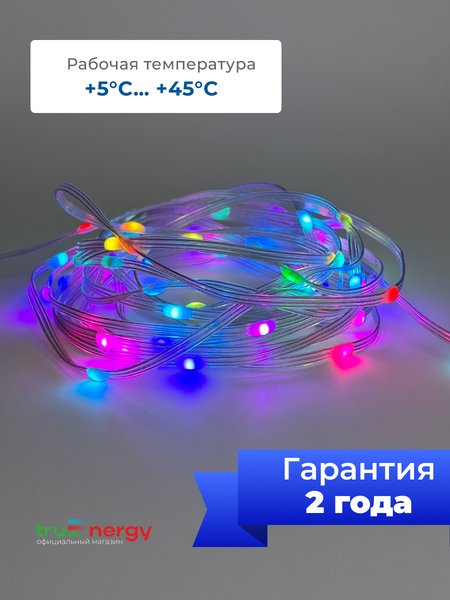 Изображение товара Светодиодная гирлянда Truenergy 16802 (10м)
