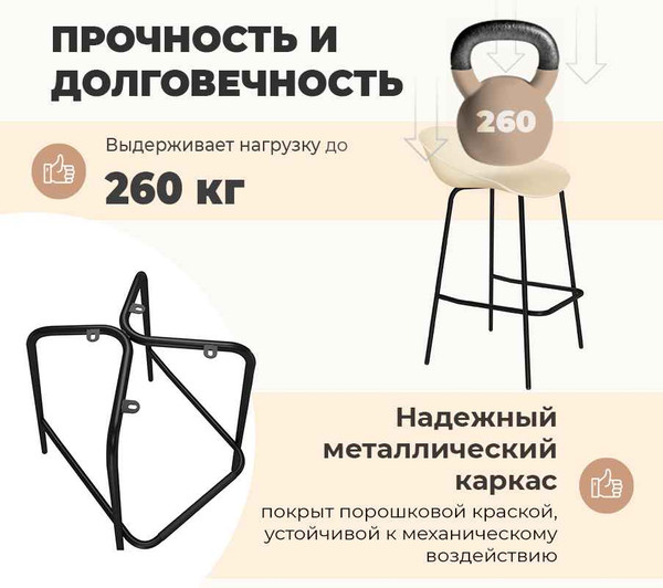 Изображение товара Каркас стула Sheffilton SHT-S196  (черный муар металл)