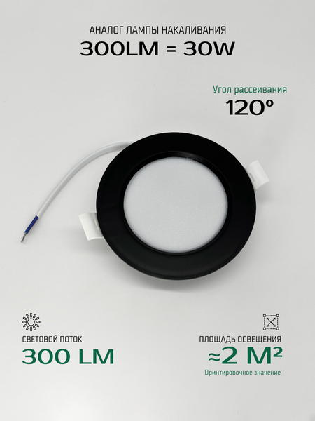 Изображение товара Точечный светильник Truenergy 10086