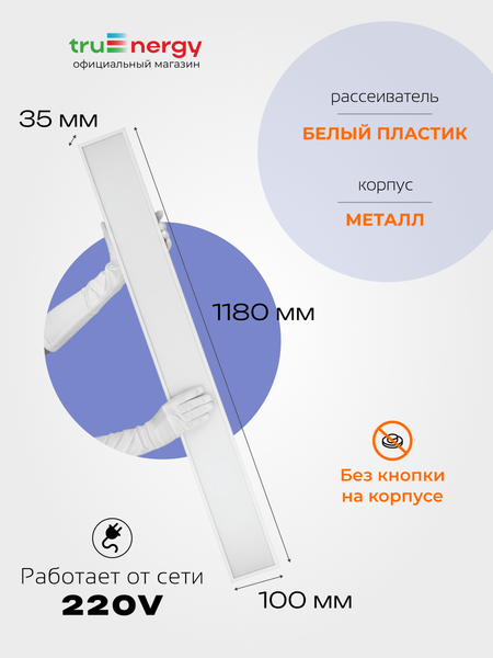 Изображение товара Панель светодиодная Truenergy 11431