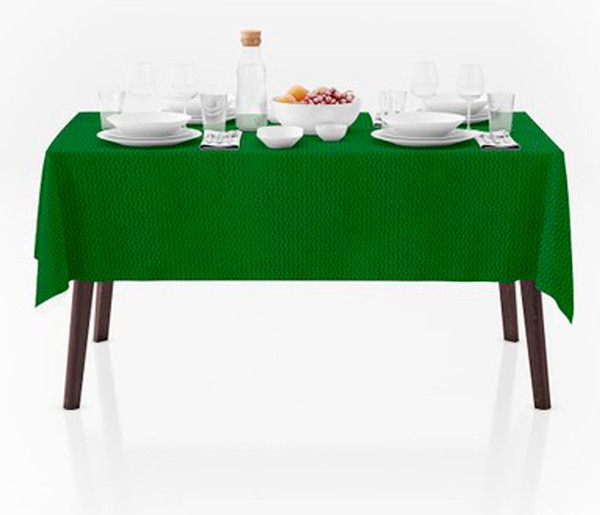 Изображение товара Скатерть Vitto ПВХ нетк 130x110см (зеленый)