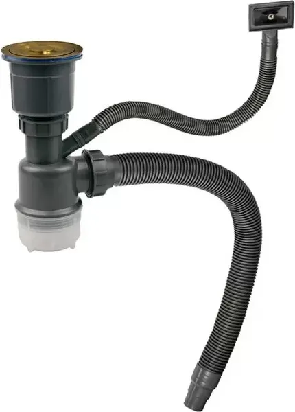 Изображение товара Мойка кухонная Asteria A6050GL-D (золото декор)