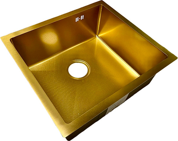 Изображение товара Мойка кухонная Asteria A5545GL-D (золото декор)