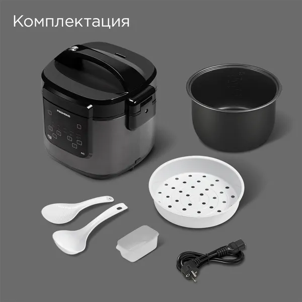 Изображение товара Мультиварка Redmond MC124S (черный)