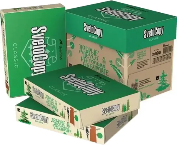Изображение товара Бумага SvetoCopy A4 / 55891 80 г/м2, 500л (5 пачек)