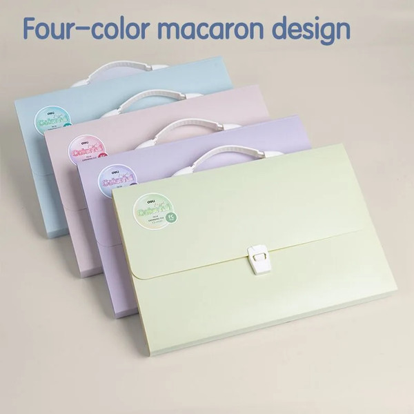Изображение товара Папка-портфель Deli Colorful EF614