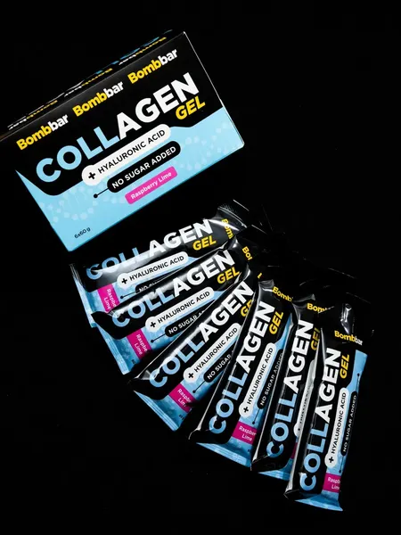 Изображение товара Коллаген Bombbar Гель (25x60г, малина/лайм)