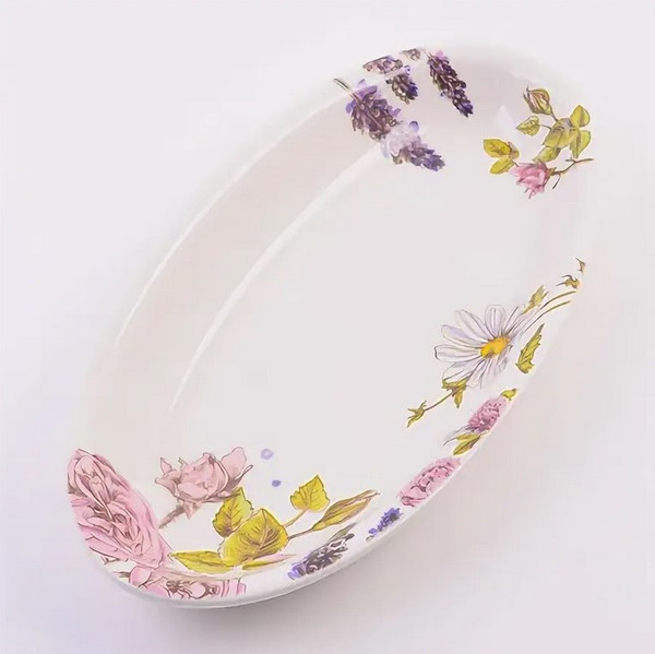 Изображение товара Блюдо Loraine Розовый сад / 60266