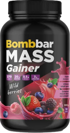 Изображение товара Гейнер Bombbar Лесные ягоды (1000г)