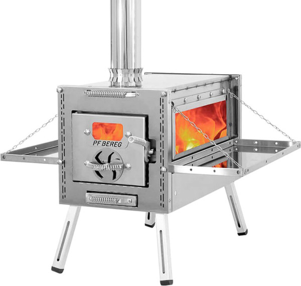 Изображение товара Печь походная Берег Atomstove Камин Большой (80мм)