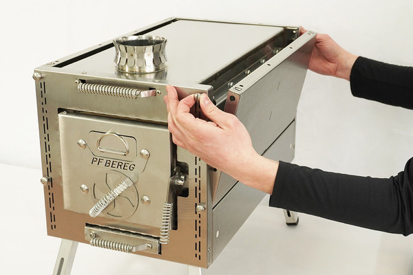 Изображение товара Печь походная Берег Atomstove Камин Большой (80мм)