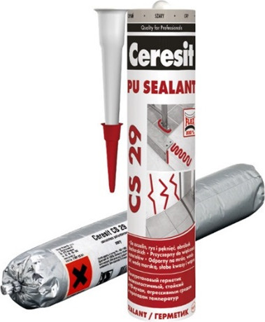 Изображение товара Герметик полиуретановый Ceresit CS 29 (280мл, черный)