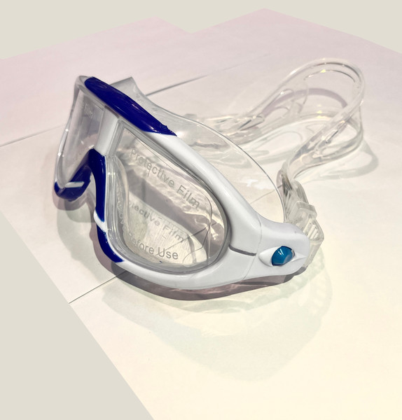 Изображение товара Очки для плавания Sabriasport G307 (белый/синий)