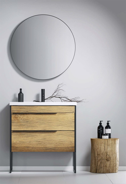 Изображение товара Тумба с умывальником Aqwella Fargo FRG0107DB + Фостер 70