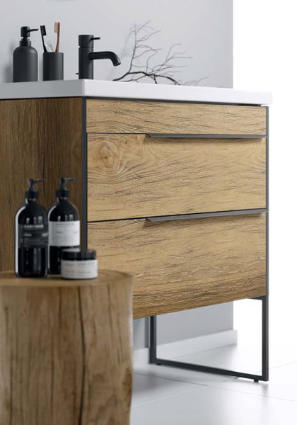 Изображение товара Тумба с умывальником Aqwella Fargo FRG0107DB + Фостер 70