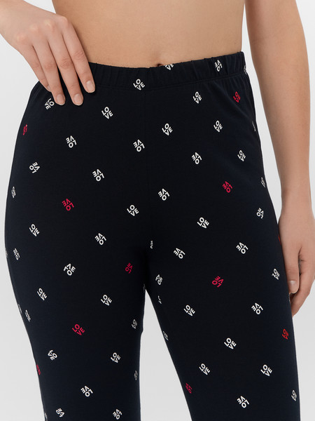 Изображение товара Бриджи домашние Mark Formelle 522241 (р.164/170-114, текст на черном)