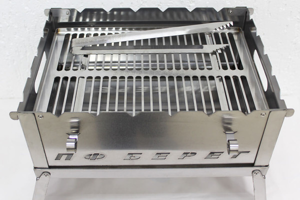 Изображение товара Мангал Берег Люкс (нержавющая сталь )